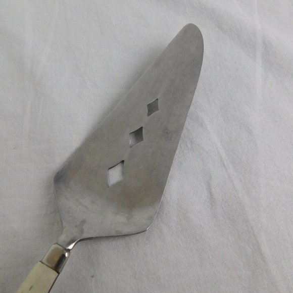 Ekco Epic 1940s Stainless/Plastic Two Tone Tree Whimsical Pie Cake Server - Picture 4 of 7